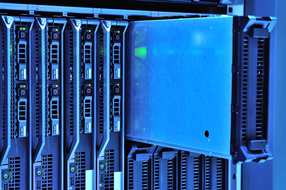 Serverska sala s naprednom infrastrukturom